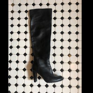 Leather Stuart Weitzman Knee High Boots w/ Heel